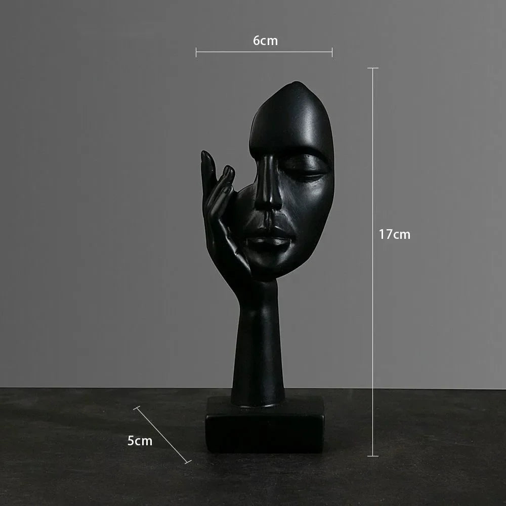 Abstract Face Sculptures - Unique and Modern