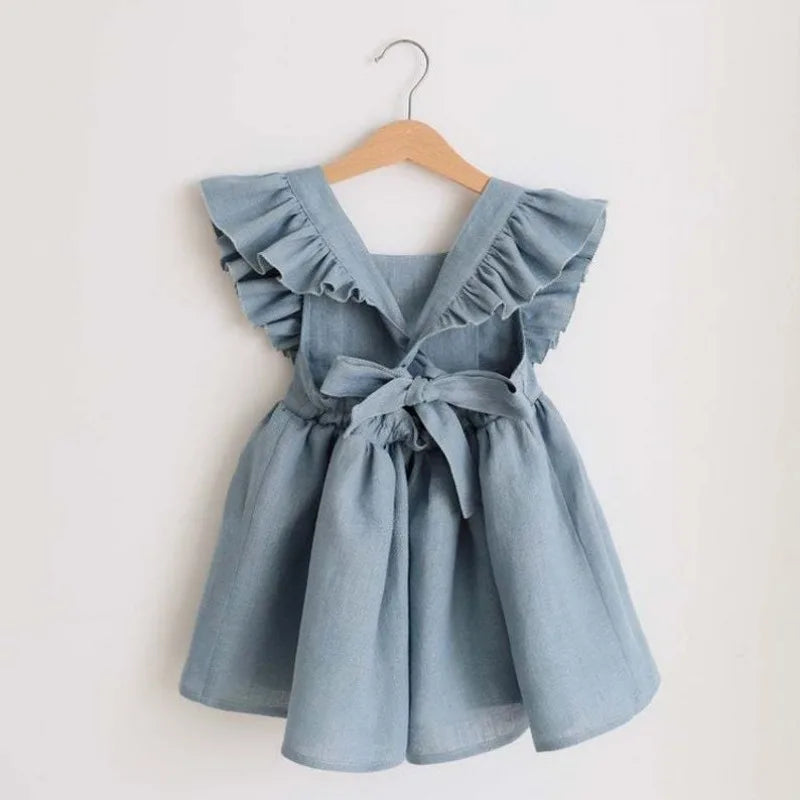 Ruffles Dress for Girls - Stylish Playfulness