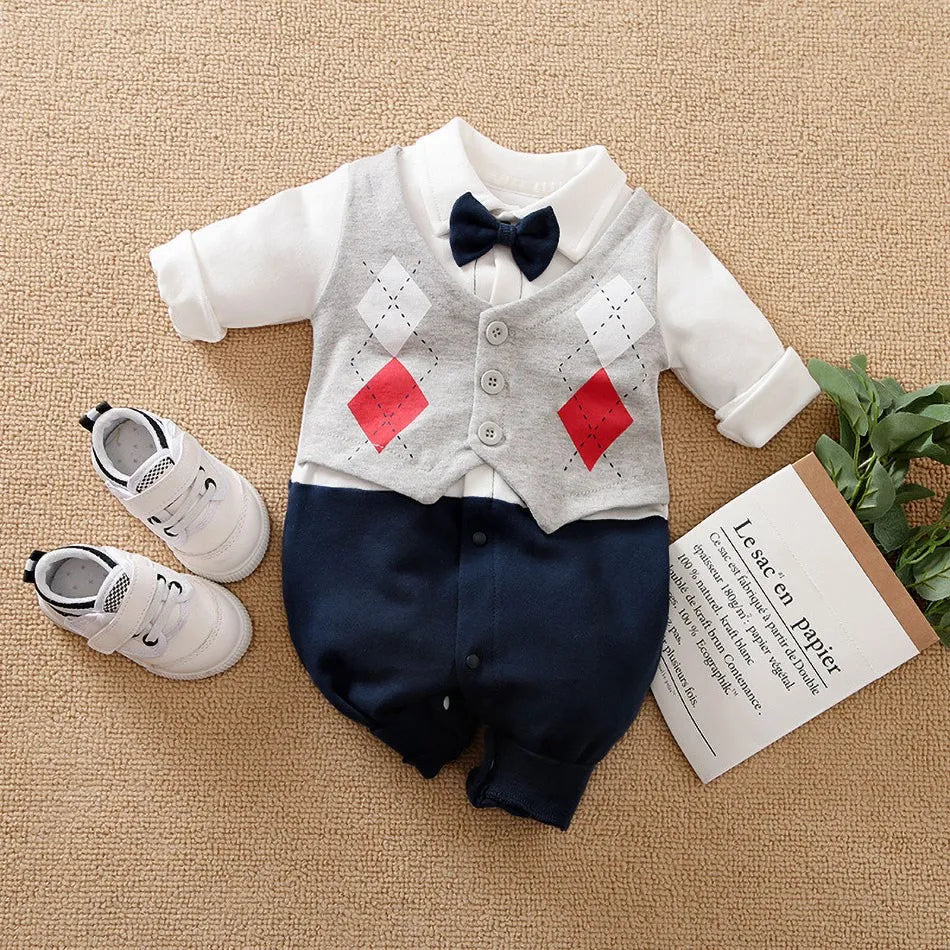 Chic Baby Tuxedo Outfit - Perfect for Parties