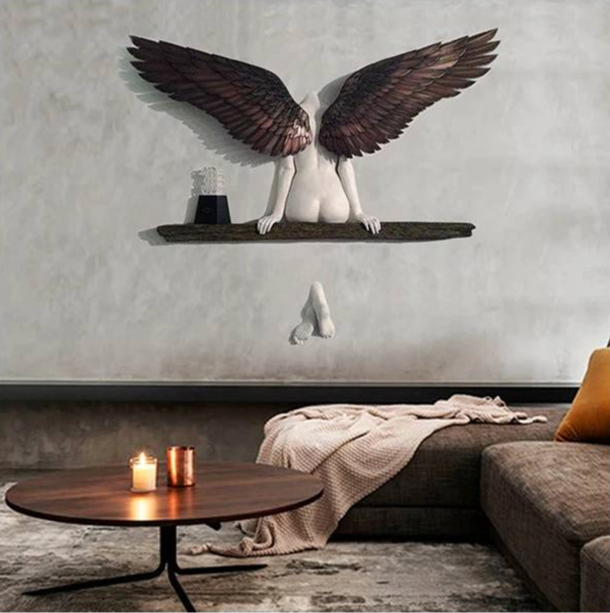 Elegant Wing Art - Freedom and Beauty