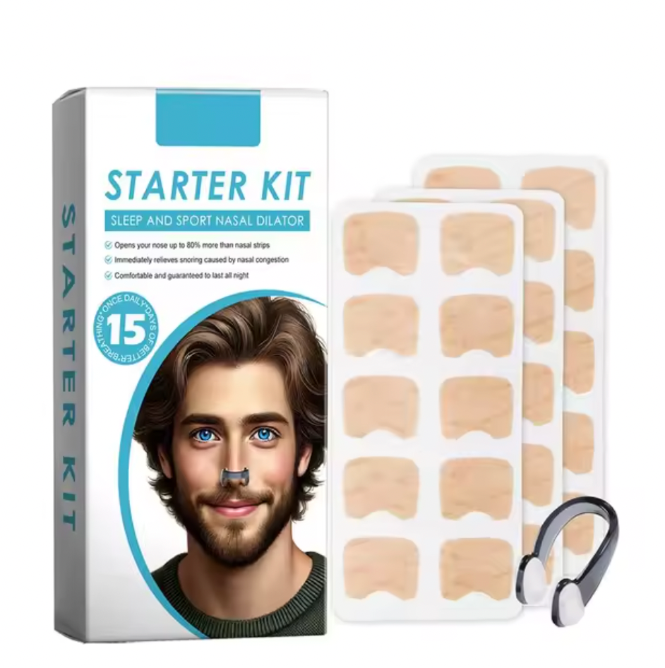 Nasal Dilator Starter Kit – Improve Your Breathing for Sleep and Sports