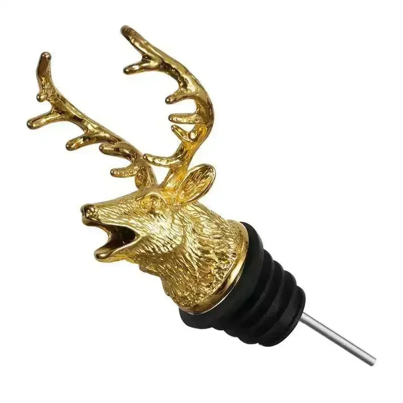 Deer Head Wine Pourer - Elegant and Functional