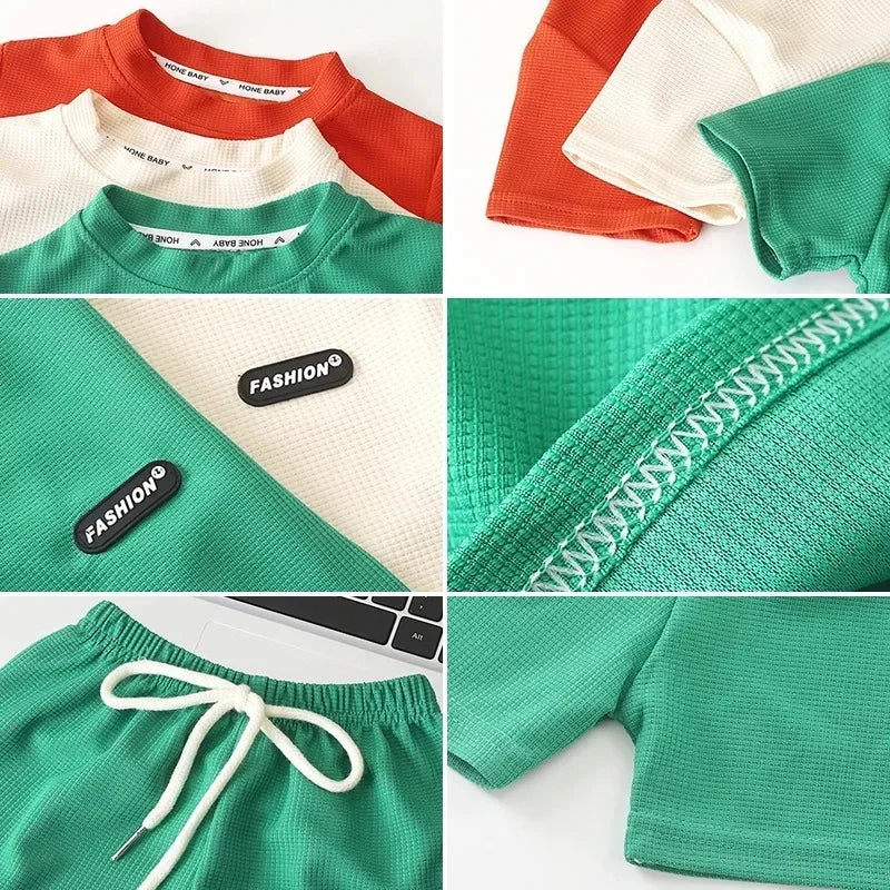 2-Piece Summer Set for Kids – Stylish T-Shirt and Shorts Combination for Any Occasion
