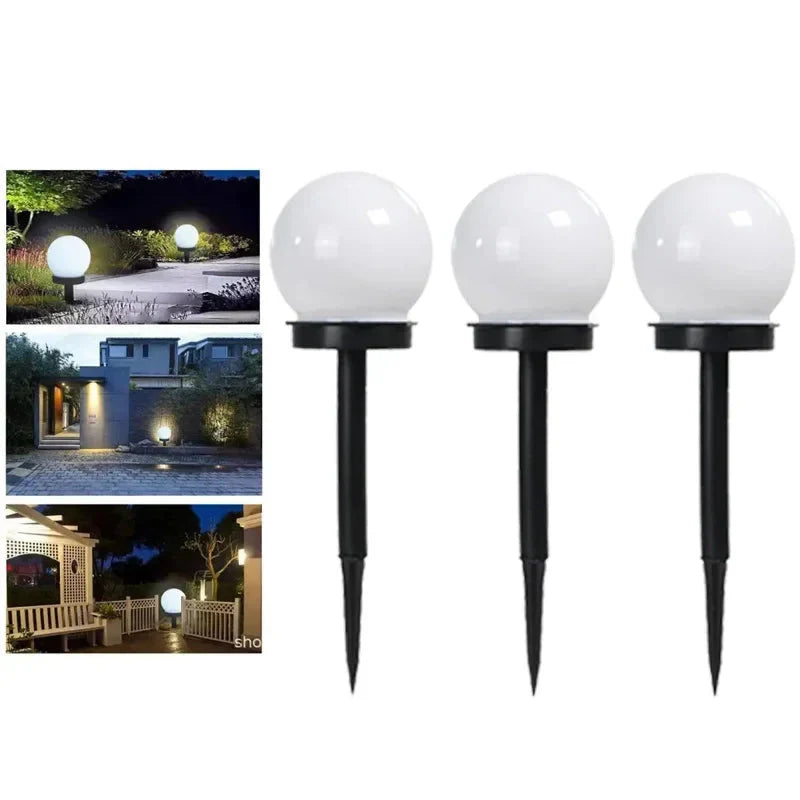 Solar Powered LED Garden Lamp - Energy Efficient and Weather Resistant for Outdoor Lighting