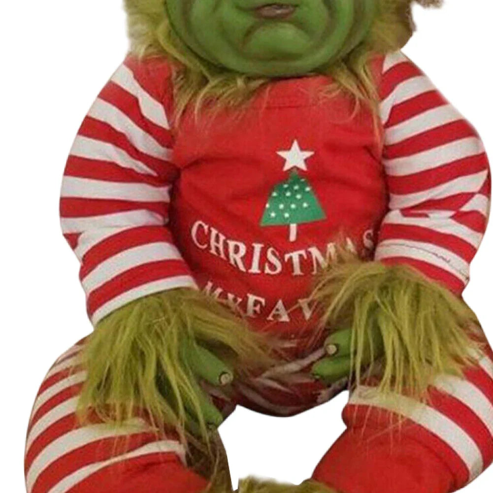 Christmas Grinch Plush Monster - For Festive Joy