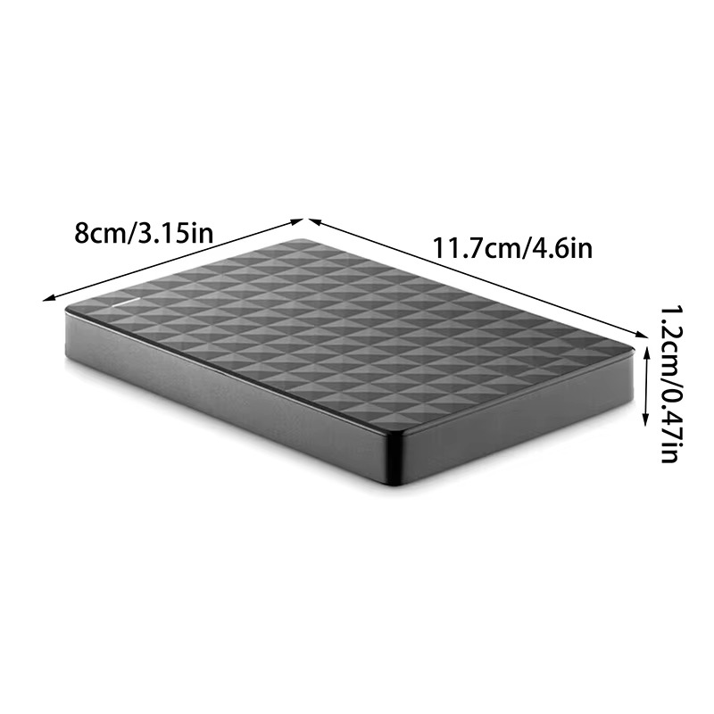 External Hard Drive 8TB – Super Fast, Durable and Portable