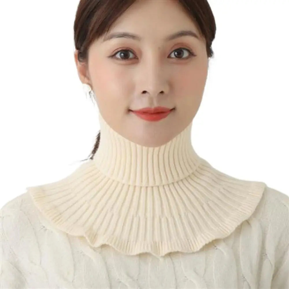 Windproof Knitted Neck Warmer – For Warmth and Protection in Winter