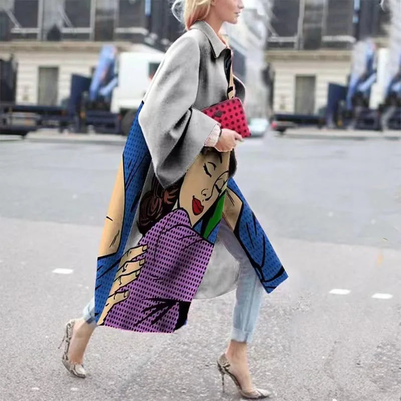 ChicOversized Coat - Stylish and Comfortable Coat for Any Occasion