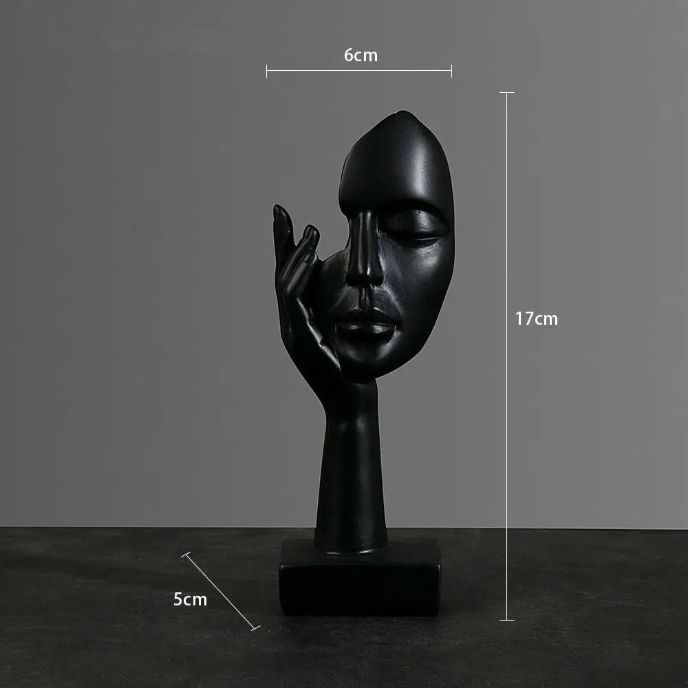 Abstract Face Sculptures - Unique and Modern