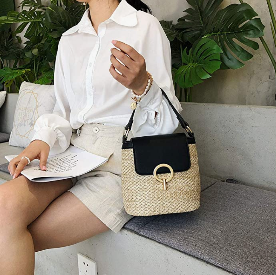Eva Straw Chic Bag – Natural and Elegant