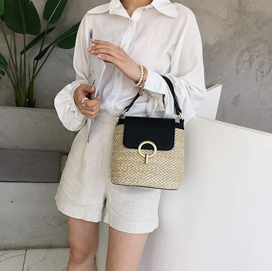 Eva Straw Chic Bag – Natural and Elegant