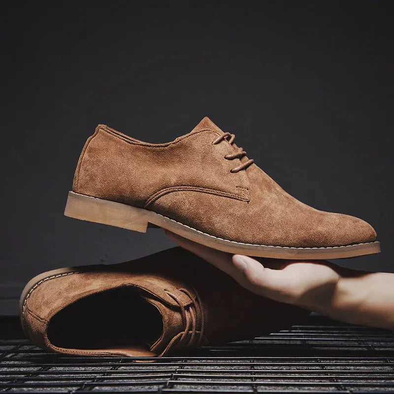 Timeless Suede Oxford Shoes – A Blend of Comfort and Sophistication for Men