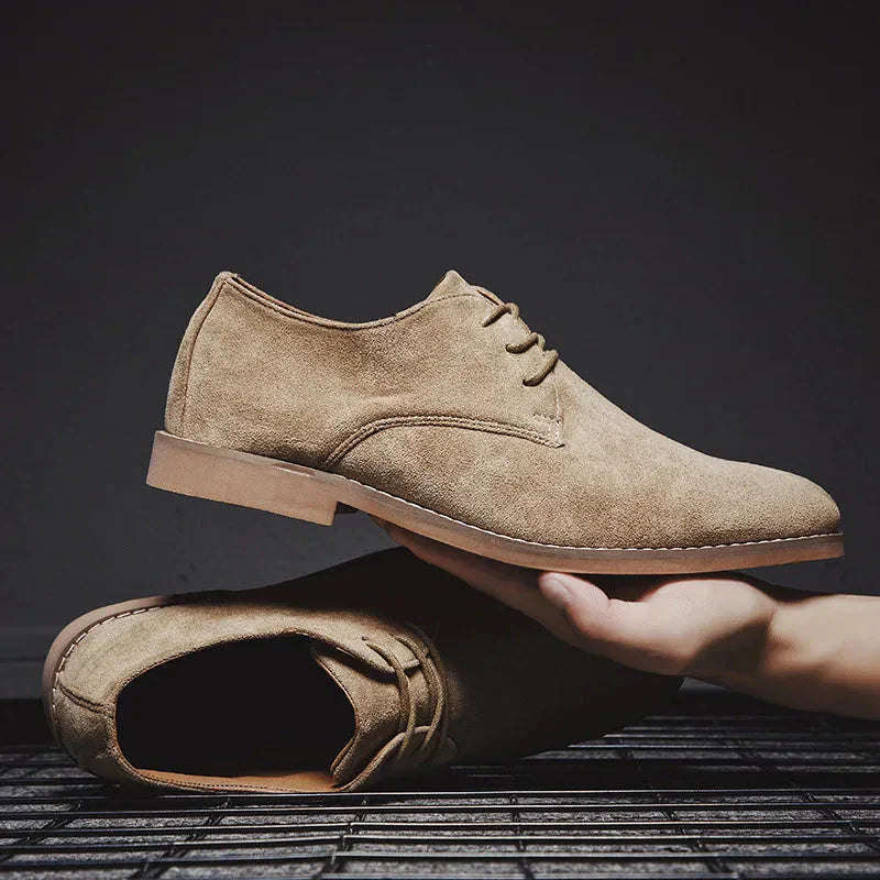 Timeless Suede Oxford Shoes – A Blend of Comfort and Sophistication for Men
