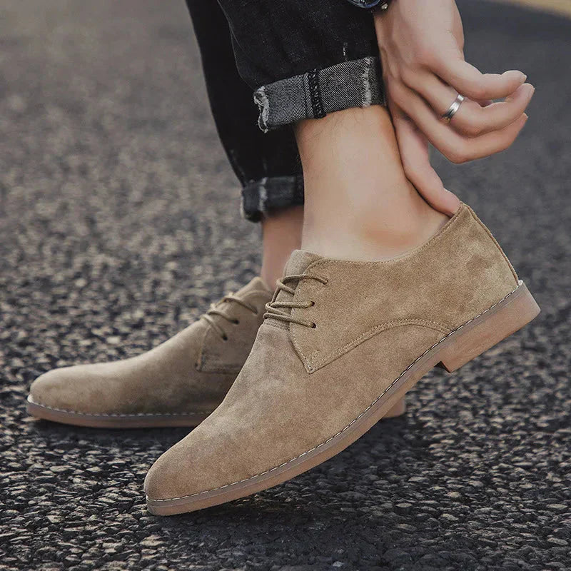 Timeless Suede Oxford Shoes – A Blend of Comfort and Sophistication for Men