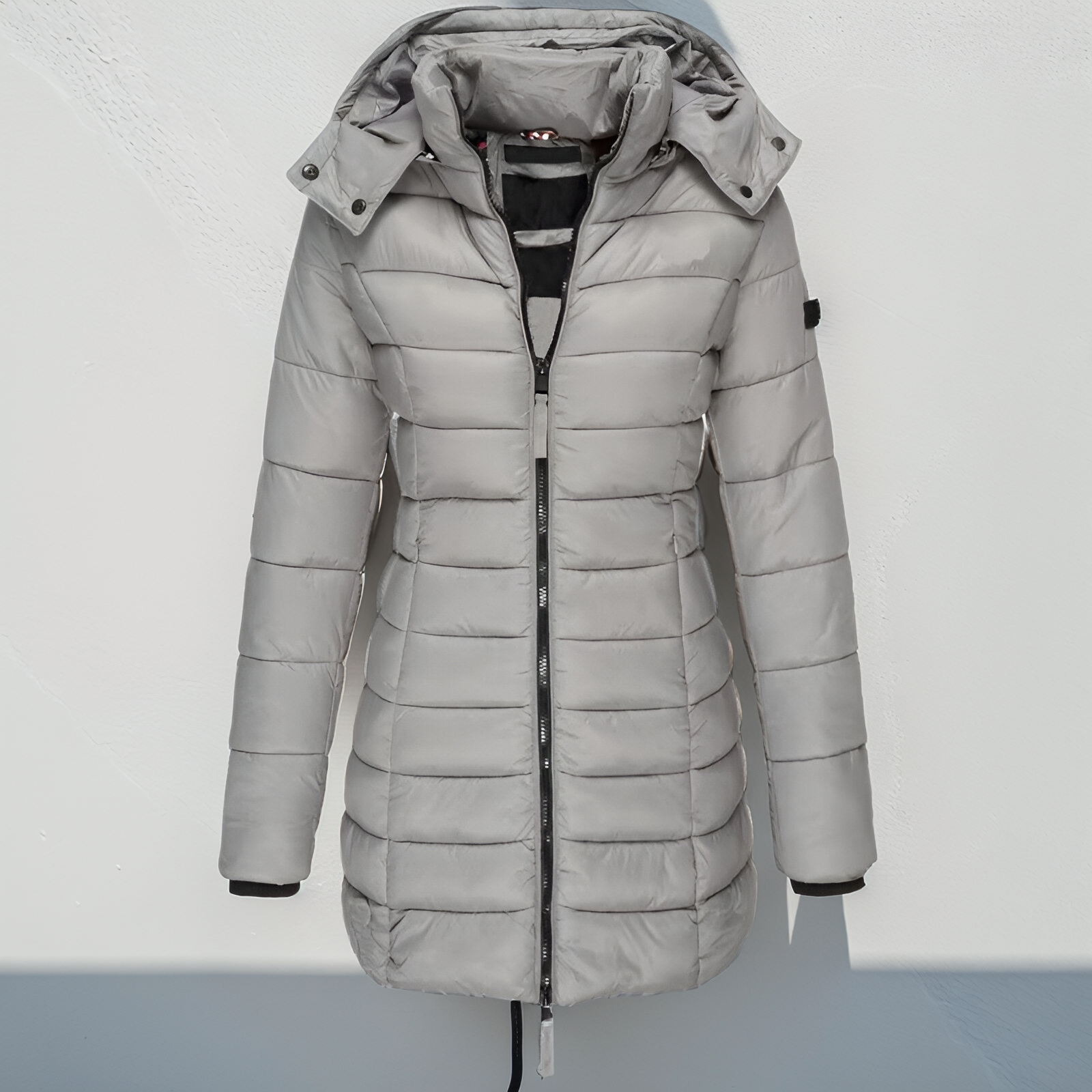 Eva Long Padded Coat – Warm, Lightweight, and Water-Repellent