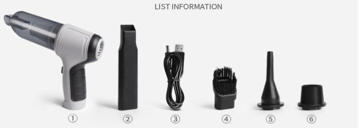 UltraPower Wireless Mini Vacuum Cleaner – Compact and Super Powerful