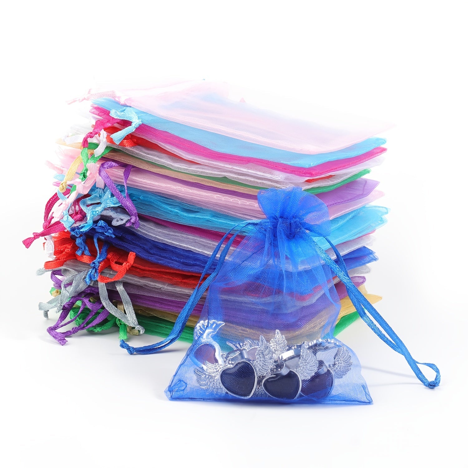 Elegant Organza Bags Set – Ideal for Gifts and Party Decoration