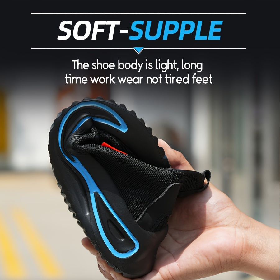 Men’s Lightweight Safety Shoes – Breathable with Steel Toe Protection