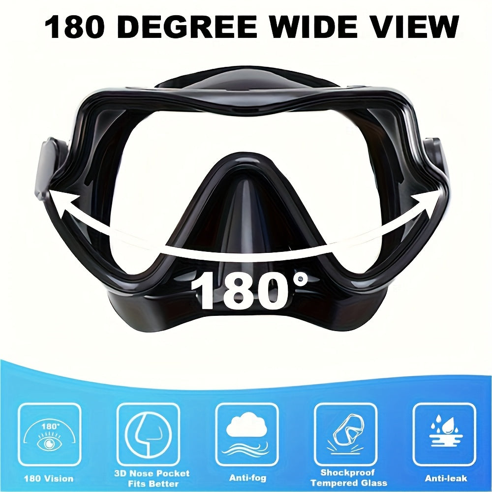 AquaClear Snorkel Set – Leak-Proof, Comfortable, and With Great Visibility