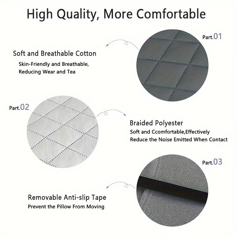 Ergonomic Inflatable Camping Pillow – Ideal for Neck and Lumbar Support While Hiking and Camping