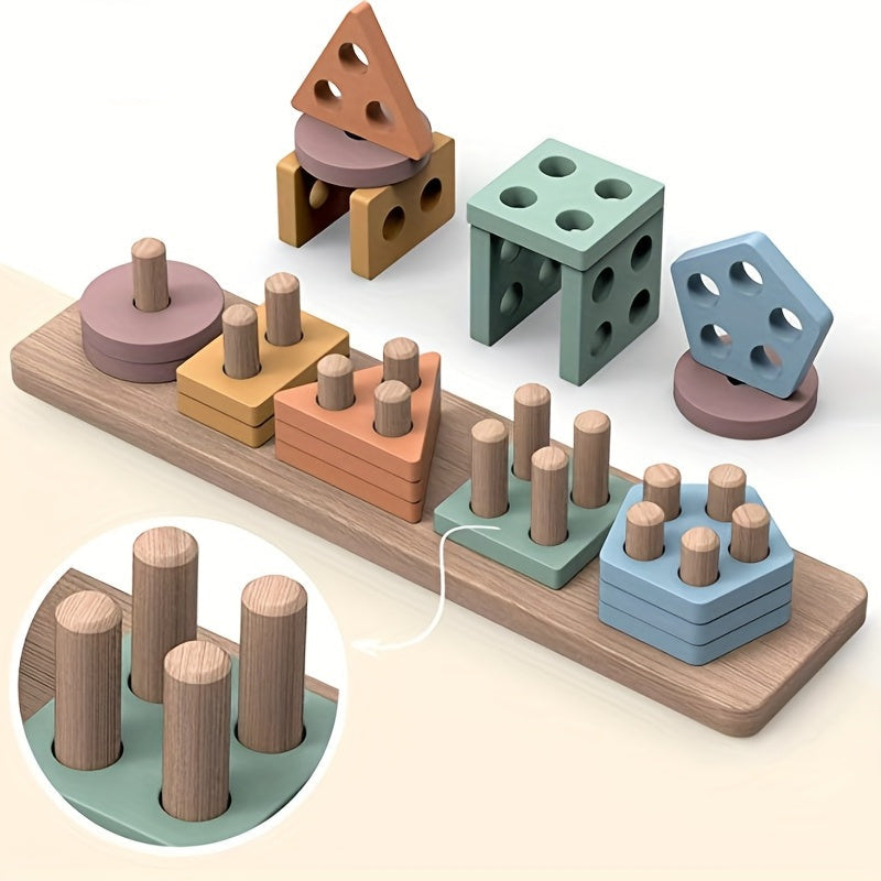 Educational Shape Sorter - For Creative Development