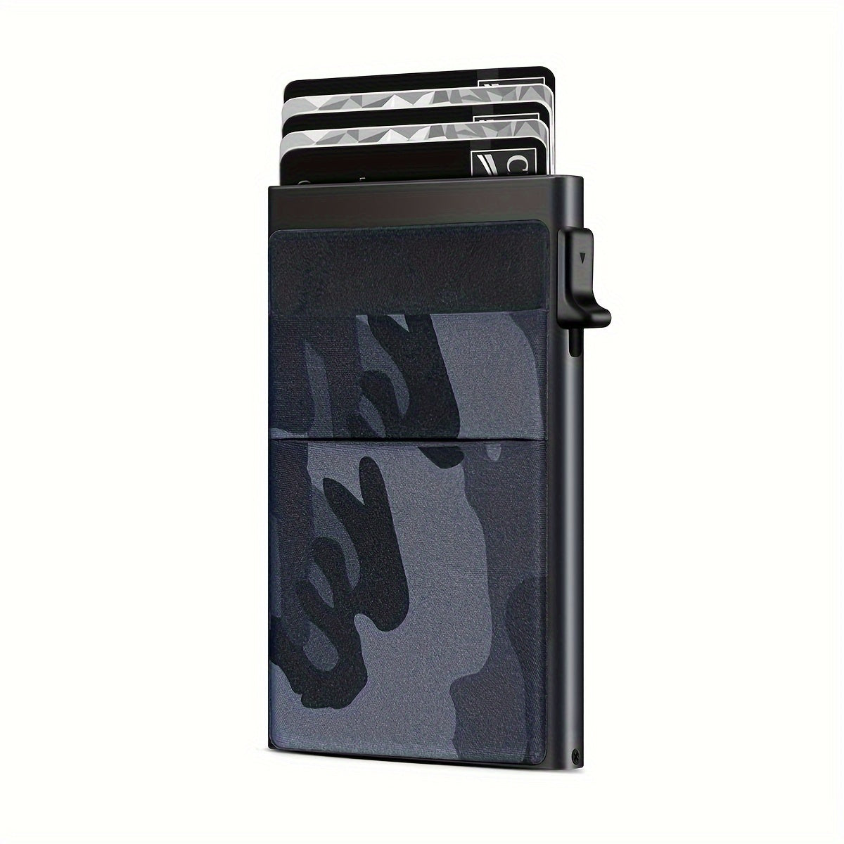 RFID Blocking Card Holder – Automatic Dispensing and Large Capacity for Safe Storage of Cards