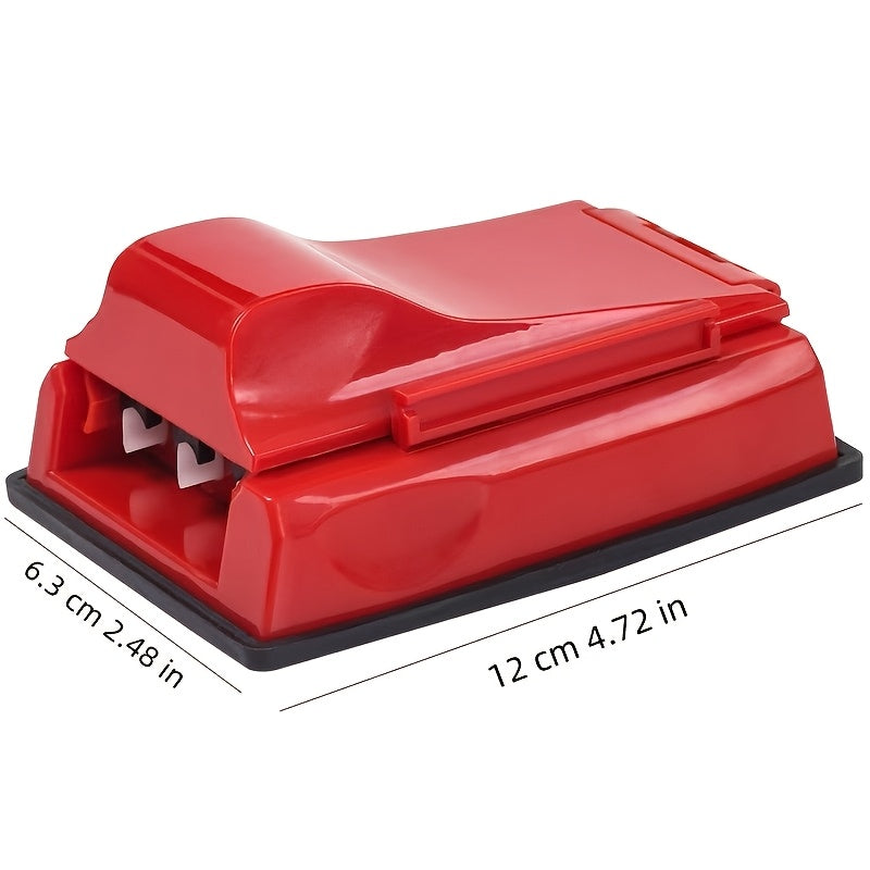 Manual Cigarette Rolling Machine with 3 Tubes – Durable Plastic and Easy to Use