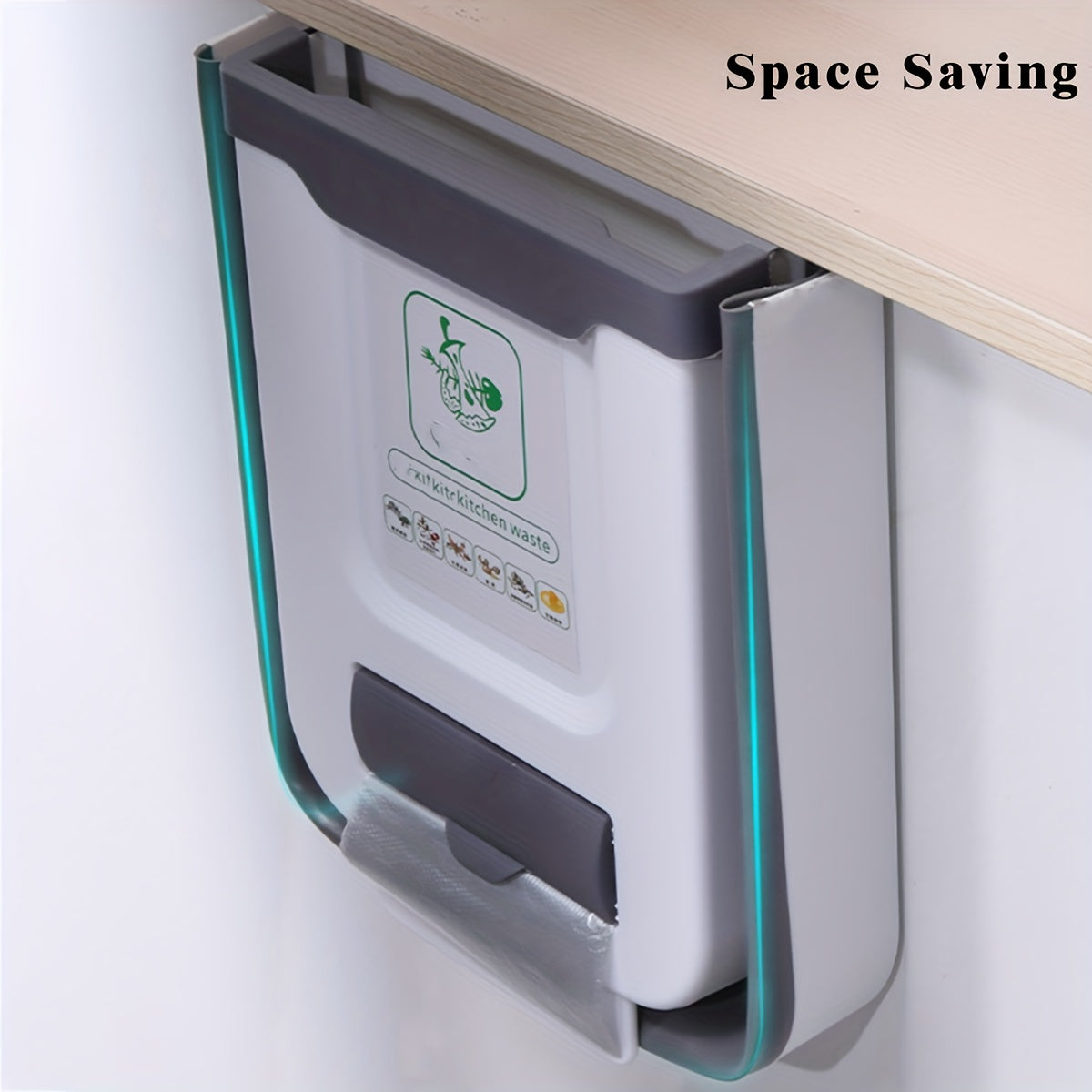 Foldable Kitchen Trash Can - For Smart Waste Management in Every Kitchen
