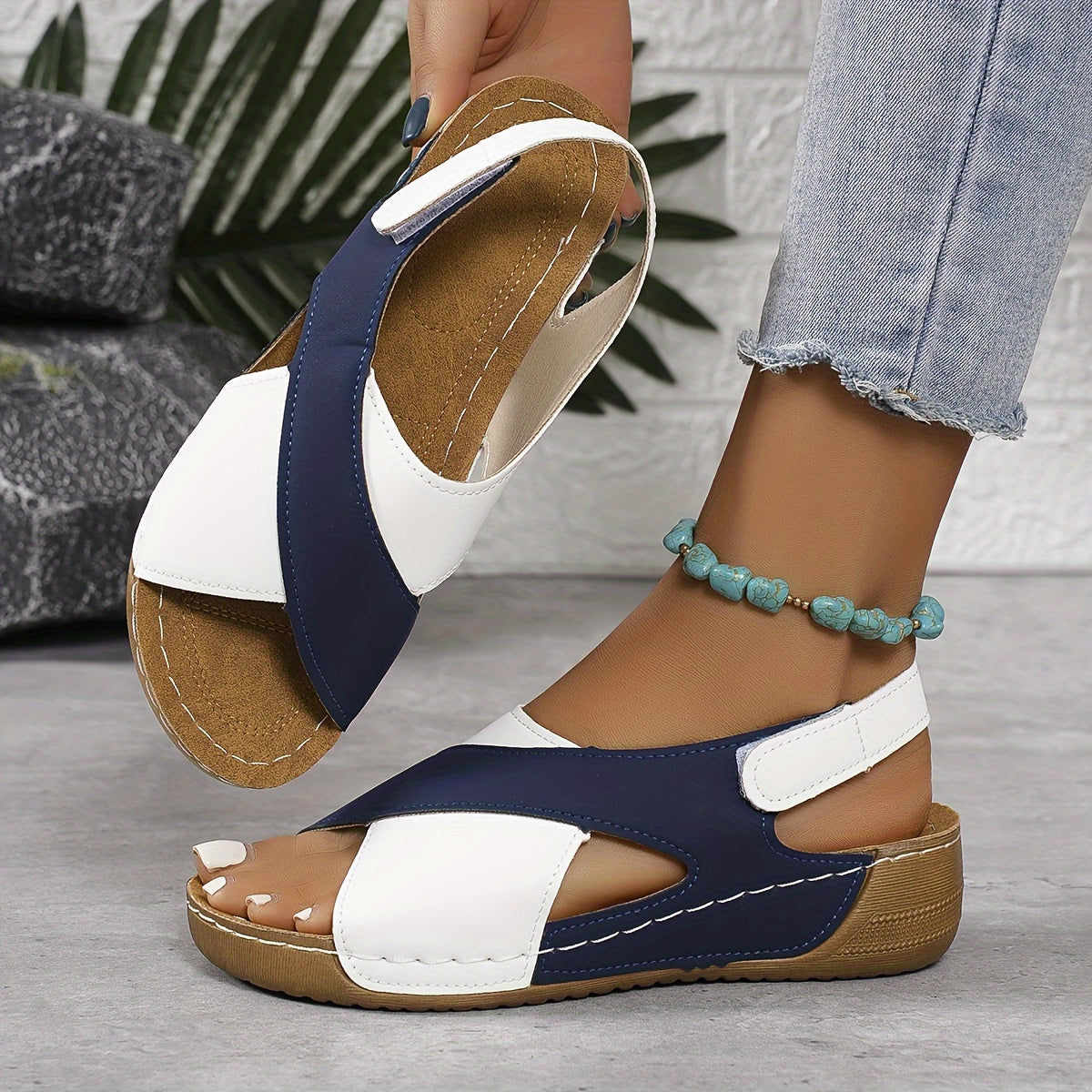 Adjustable Orthopaedic Sandals – Supportive Comfort for Women