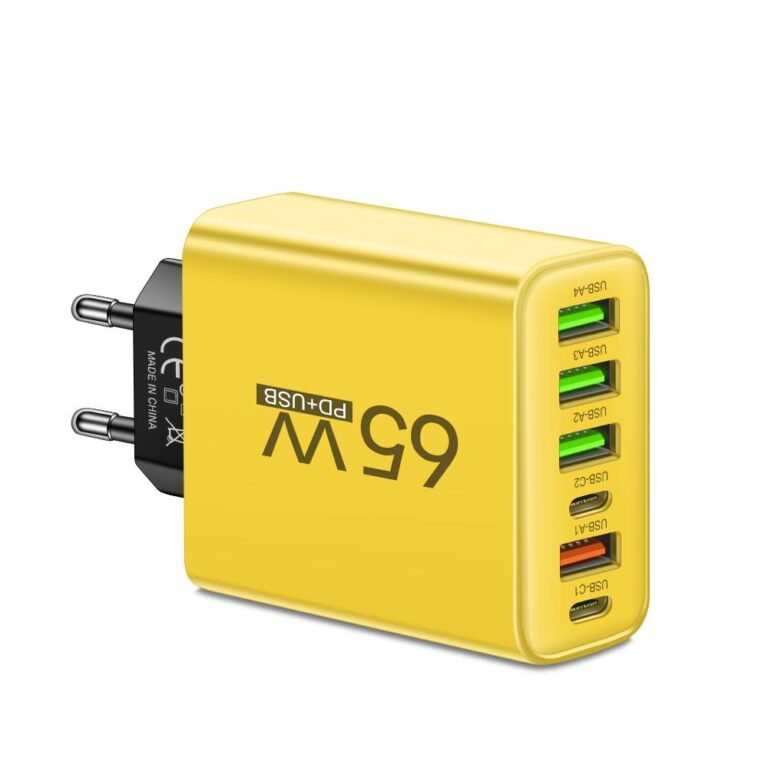ChargePro Multi-USB Fast Charger – Safe Power Solution for Home and Travel