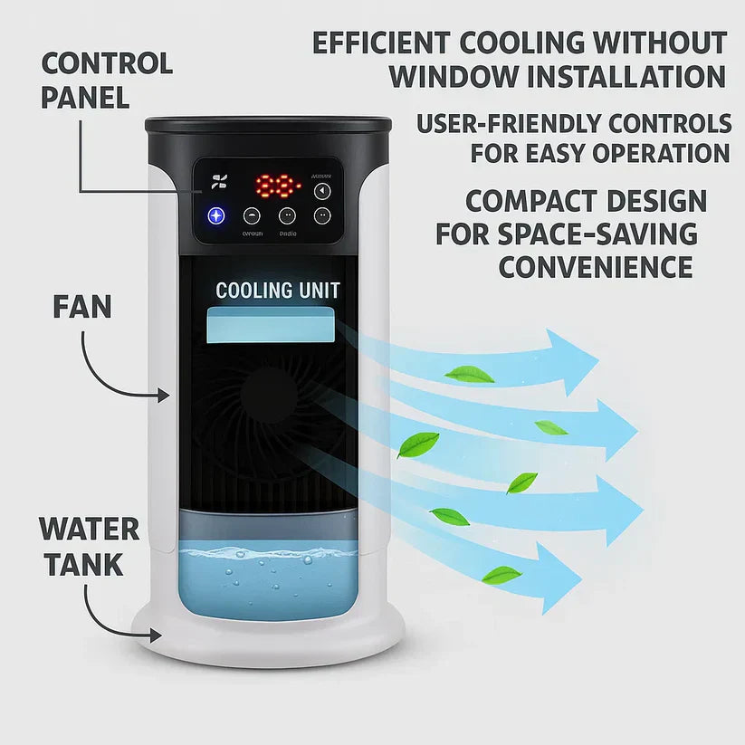 Compact Air Cooler – Fresh Air for Home & Office