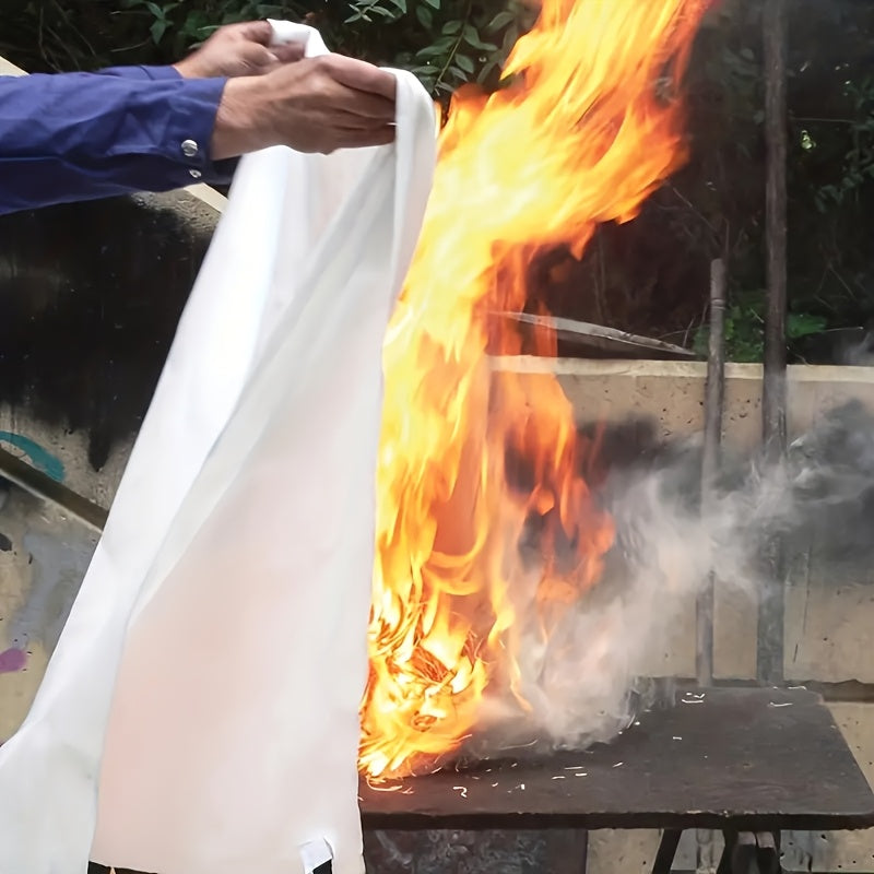 Emergency Fire Blanket for Households and Businesses – Flame Retardant Fire Blanket for Kitchen, Office, and Car