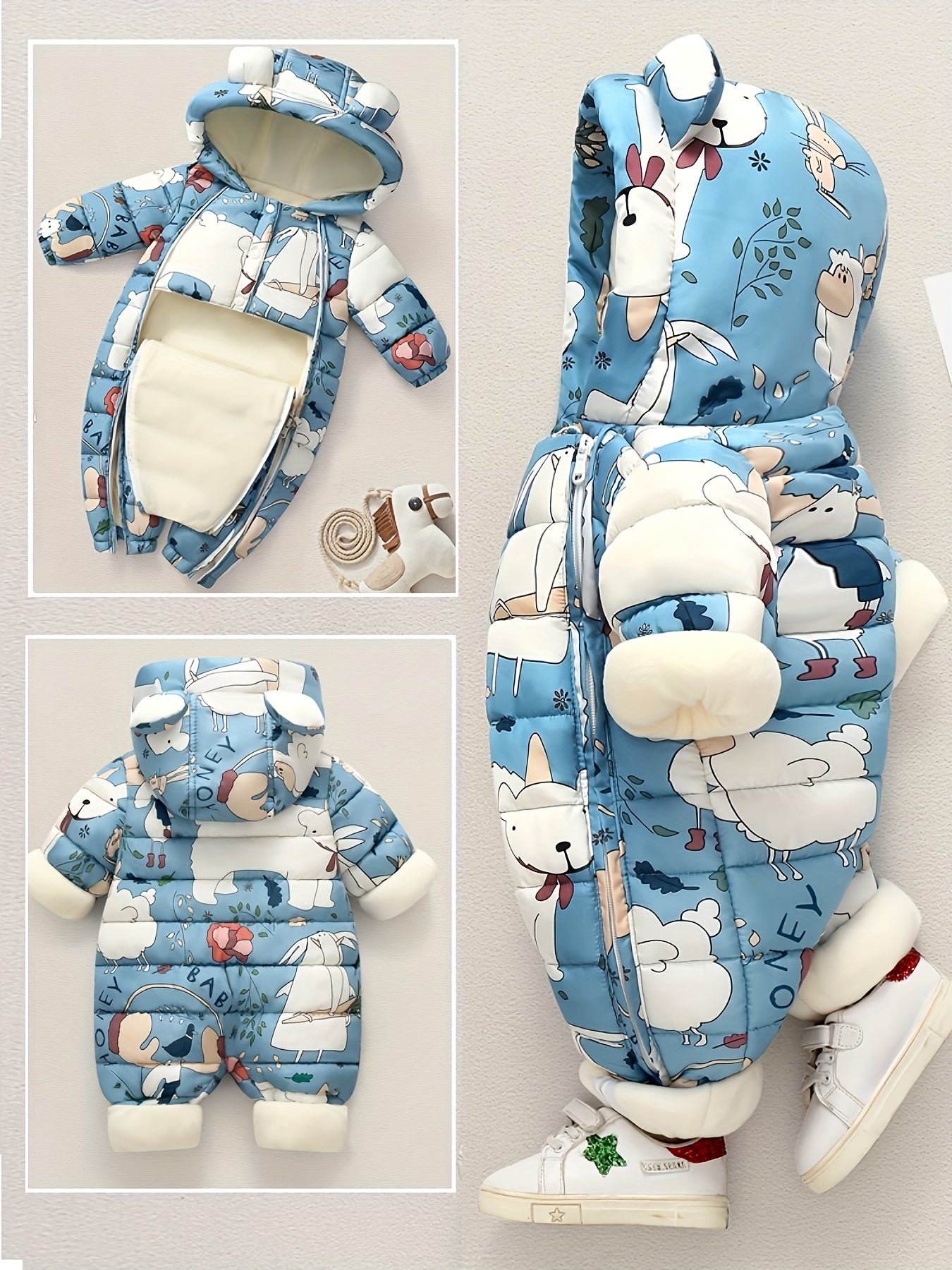 Cute Winter Snowsuit - For Warm Kids