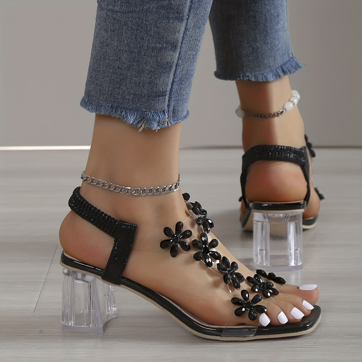 Flower Festival Sandals for Women - Airy and Chic for Sunny Days