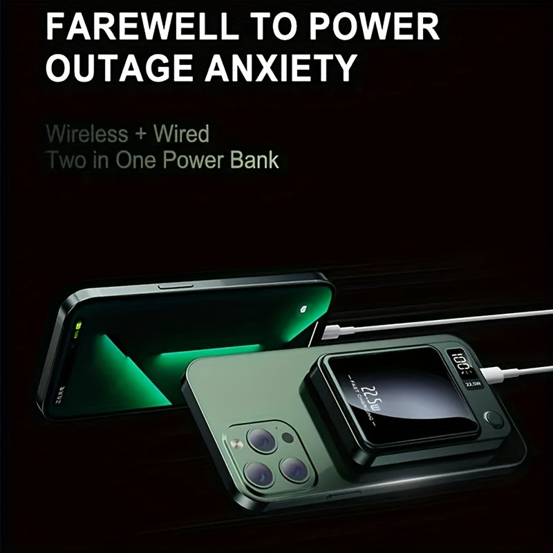 Magnetic Power Bank 10000mAh – Fast and Reliable