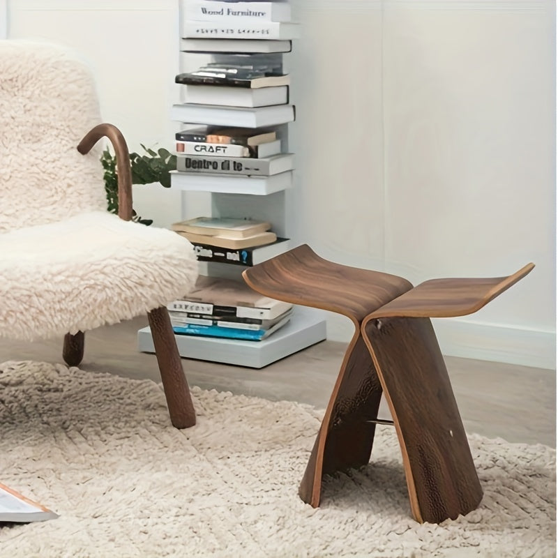 Elegant Butterfly Stool – Timeless Design for Living Room and Entrance