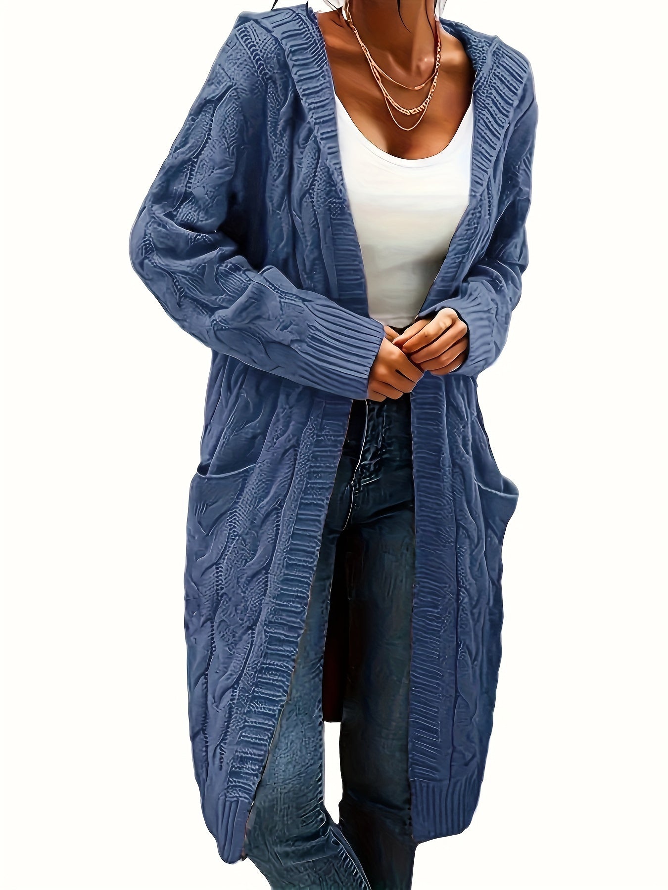 Sophia’s Cable Knit Sweater - Comfort and Style for Cold Days