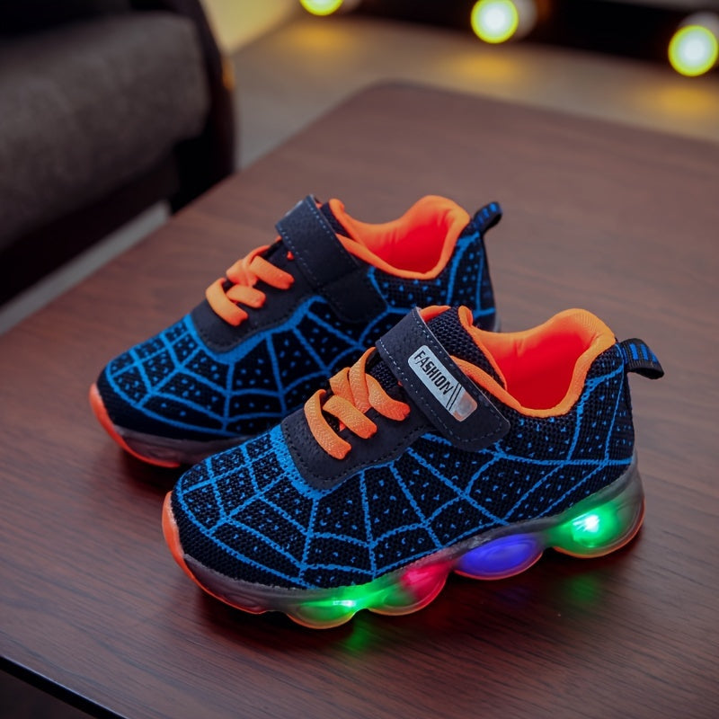 Spiderman Sneakers with LED for Kids - Adventure in Every Step
