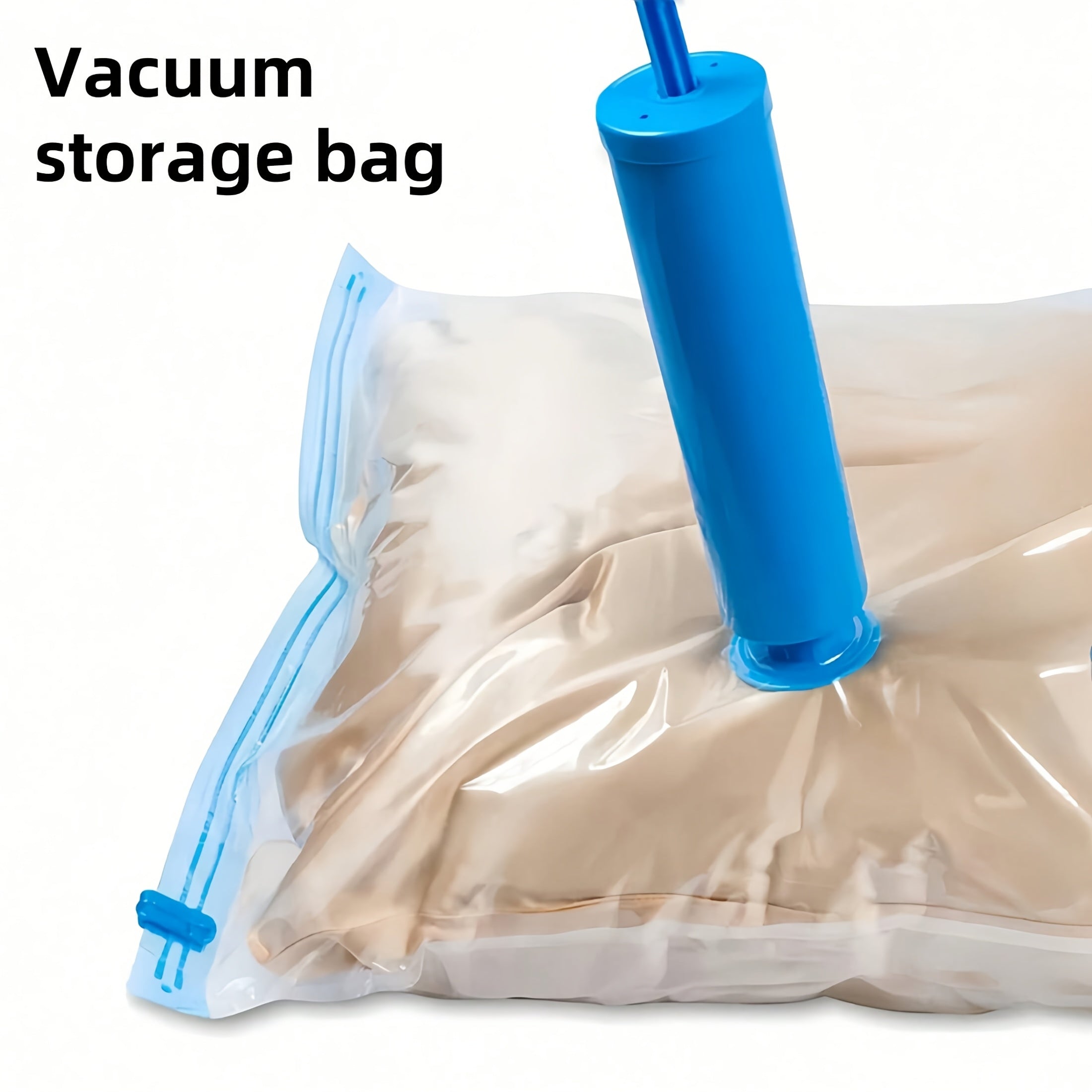 Set of Extra Large Vacuum Storage Bags – Reusable, Waterproof, and Space-Saving