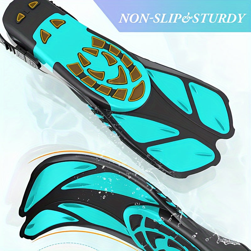 AquaFlex Snorkel Fins – Ideal for Swimming and Snorkeling