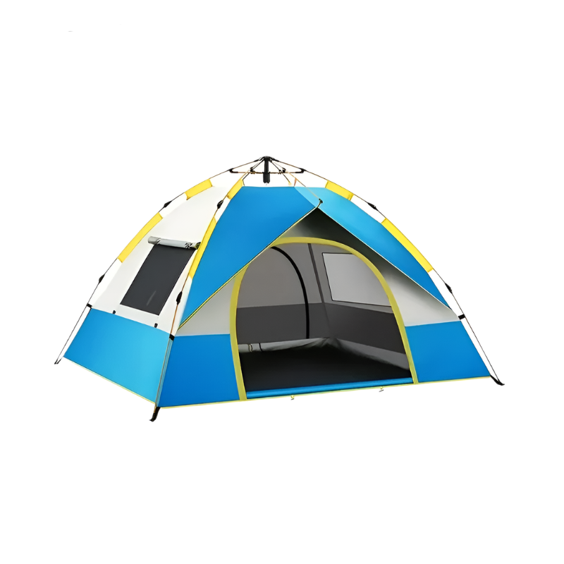 Quick-Setup 4-Person Camping Tent – Breathable and Windproof Shelter