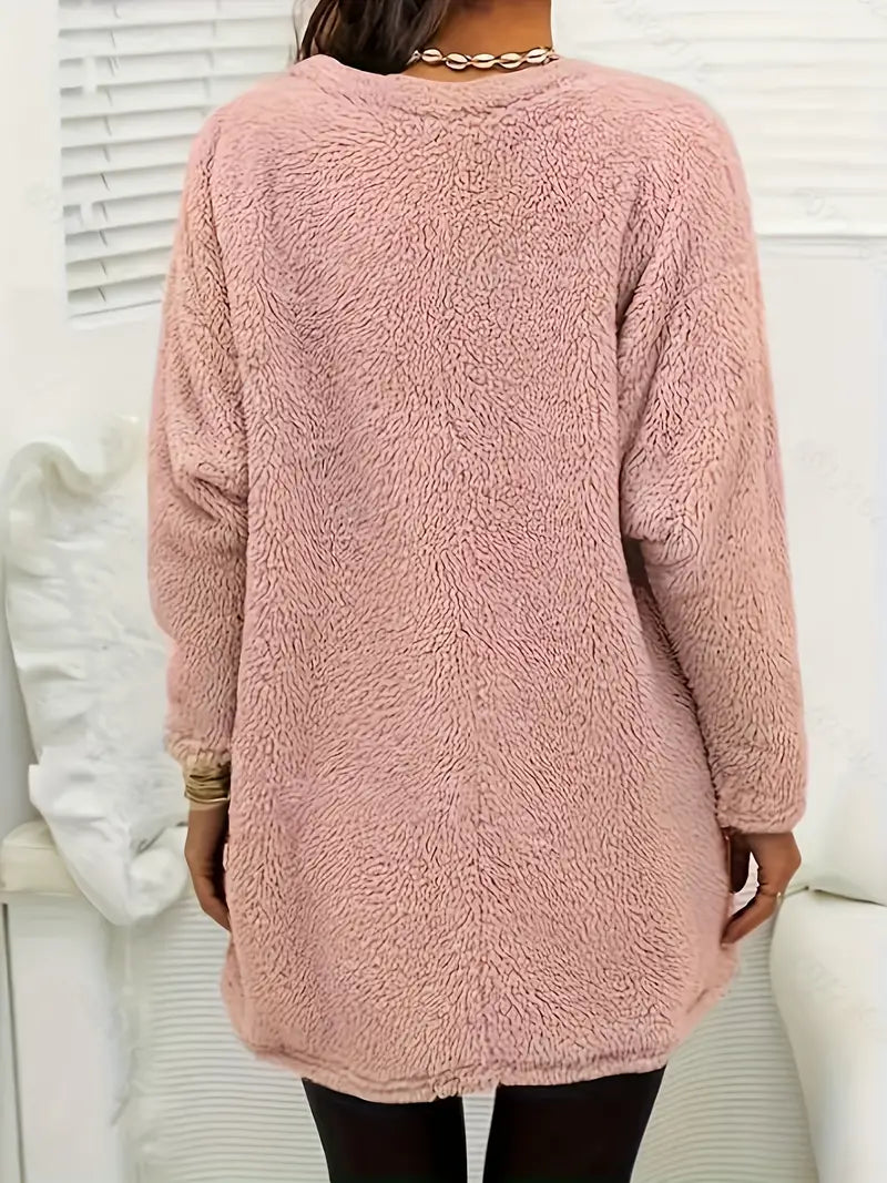Teddy Comfort Sweater – For warm and cozy moments