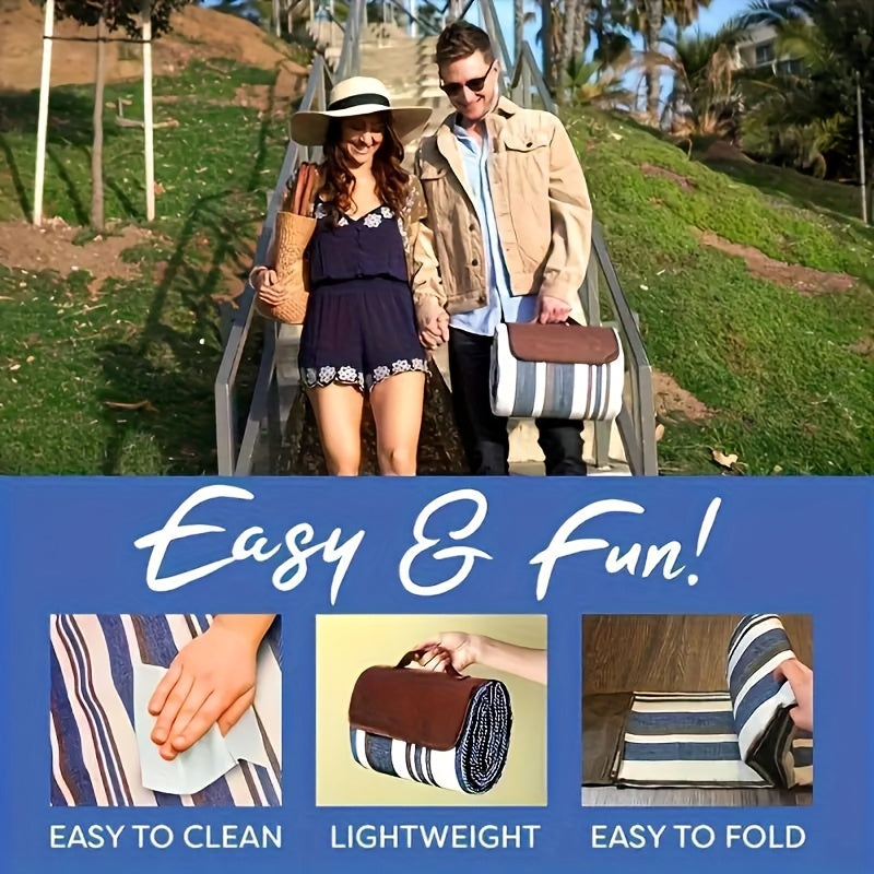 Outdoor Comfort Picnic Blanket – Large, Durable, and Easy to Carry