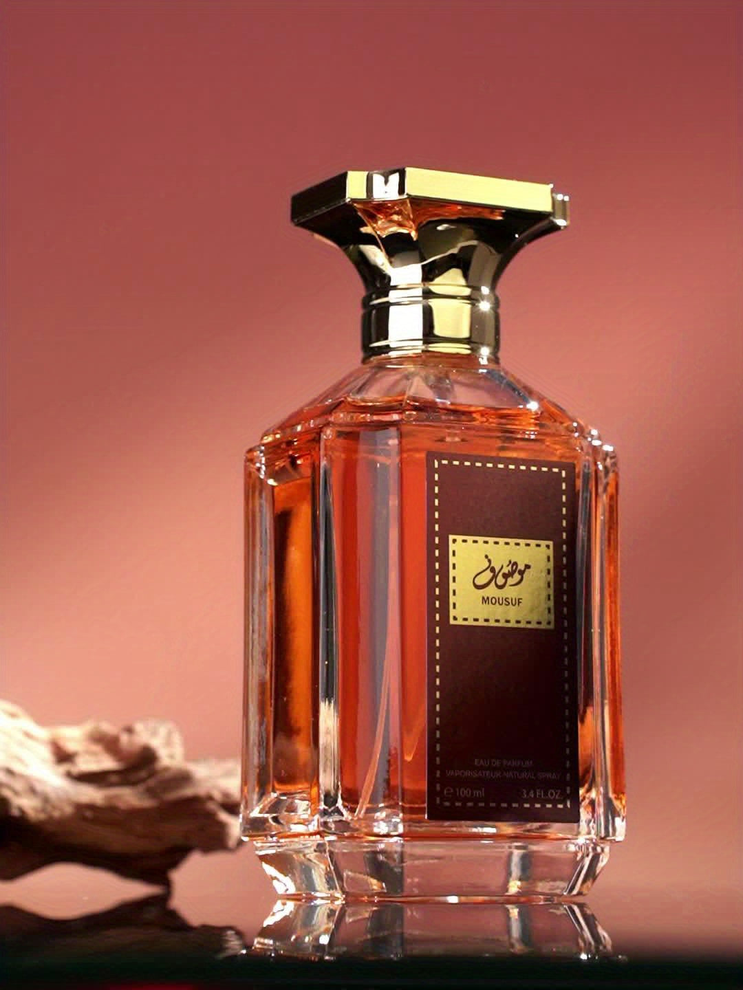Mousuf Men’s Eau de Parfum – Sandalwood & Amber Essence