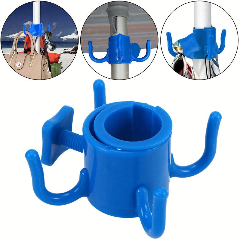 Adjustable Beach Umbrella Hook – Handy for Towels, Bags, and Hats During Your Outdoor Adventures