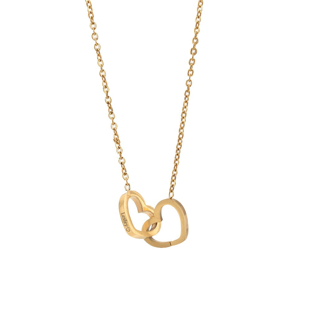 Amor's Flower Box – Eternal Rose with Engraving for Valentine's Day