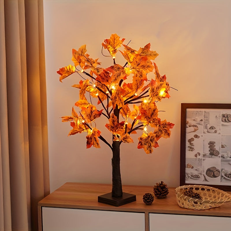 LED Maple Tree – Warm Autumn Atmosphere with Lighting