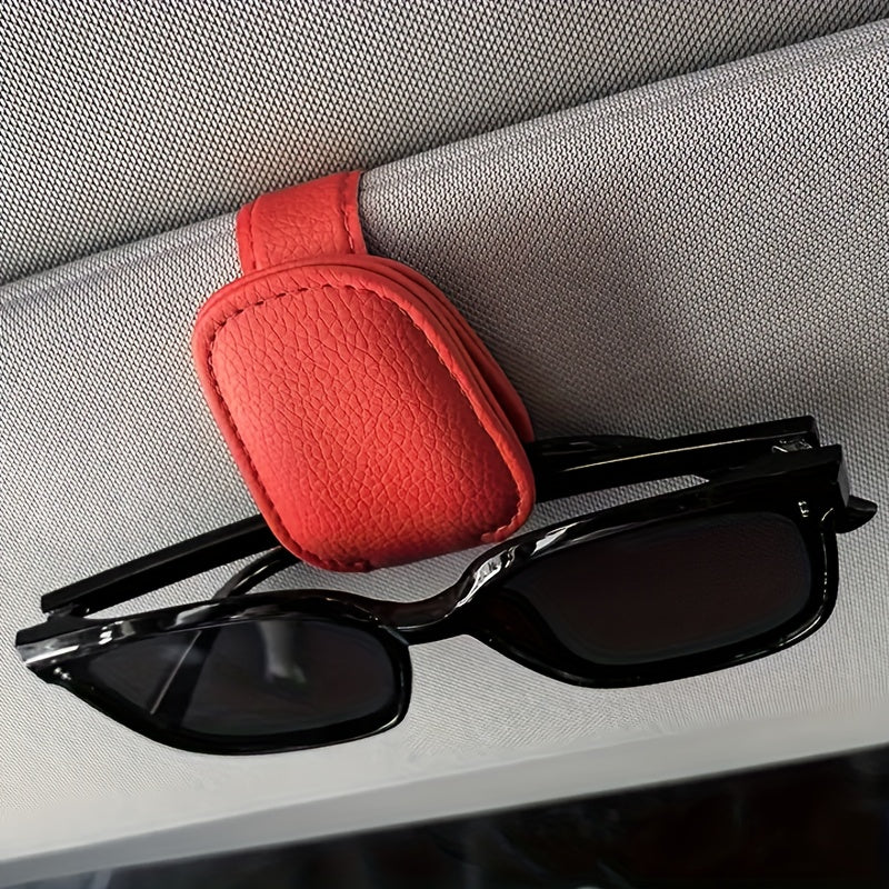 Universal Car Sunglasses Clip – Handy Organizer for Sun Visor