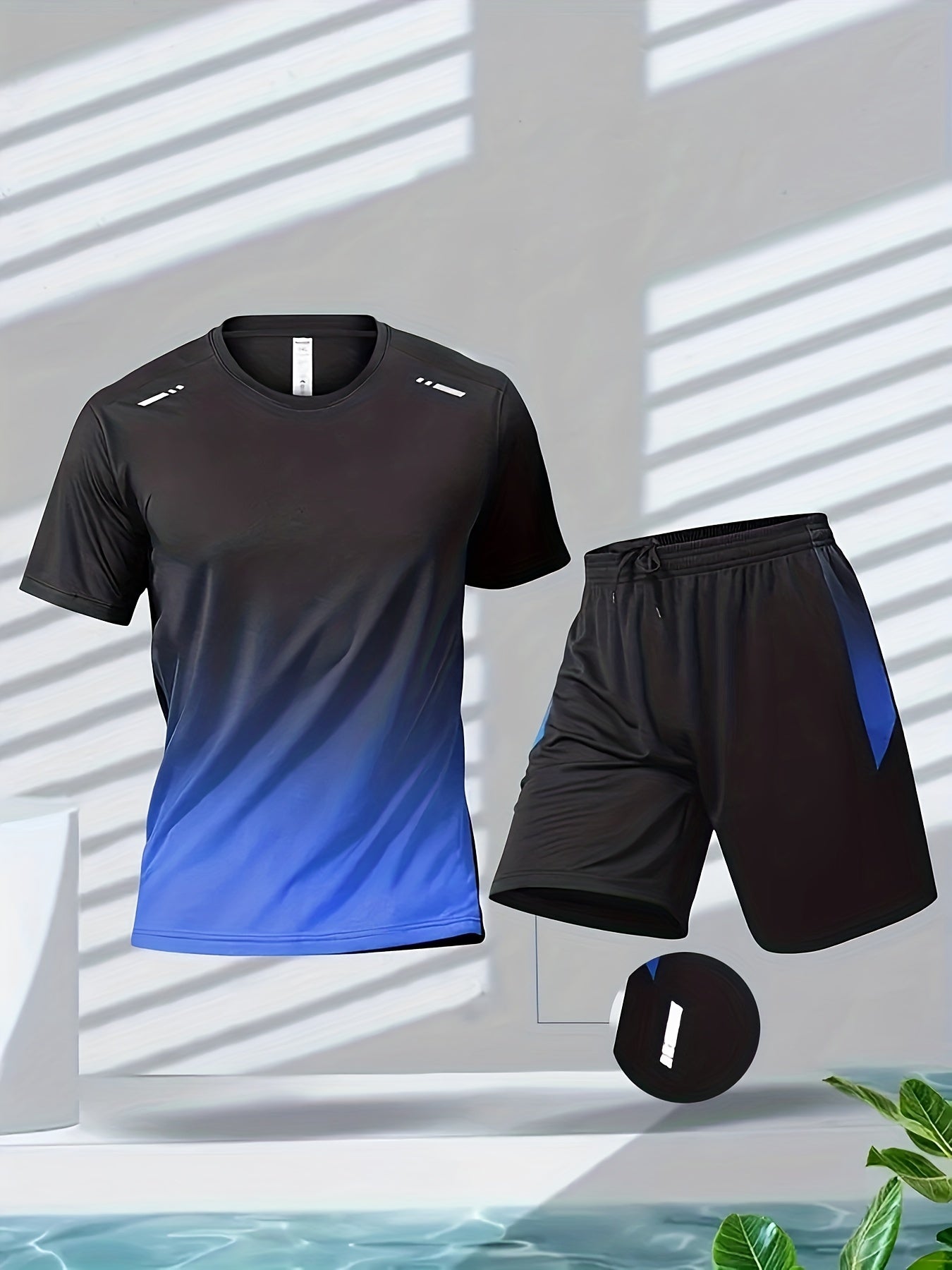 Dynamic Sports T-Shirt and Shorts Set – Breathable and Comfortable for Active Days