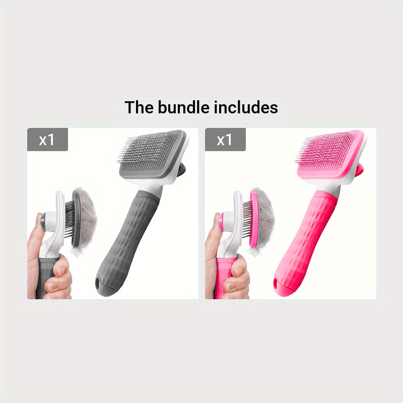 Sleek Glide Pet Groomer – Effortless Hair Removal & Soothing Massage
